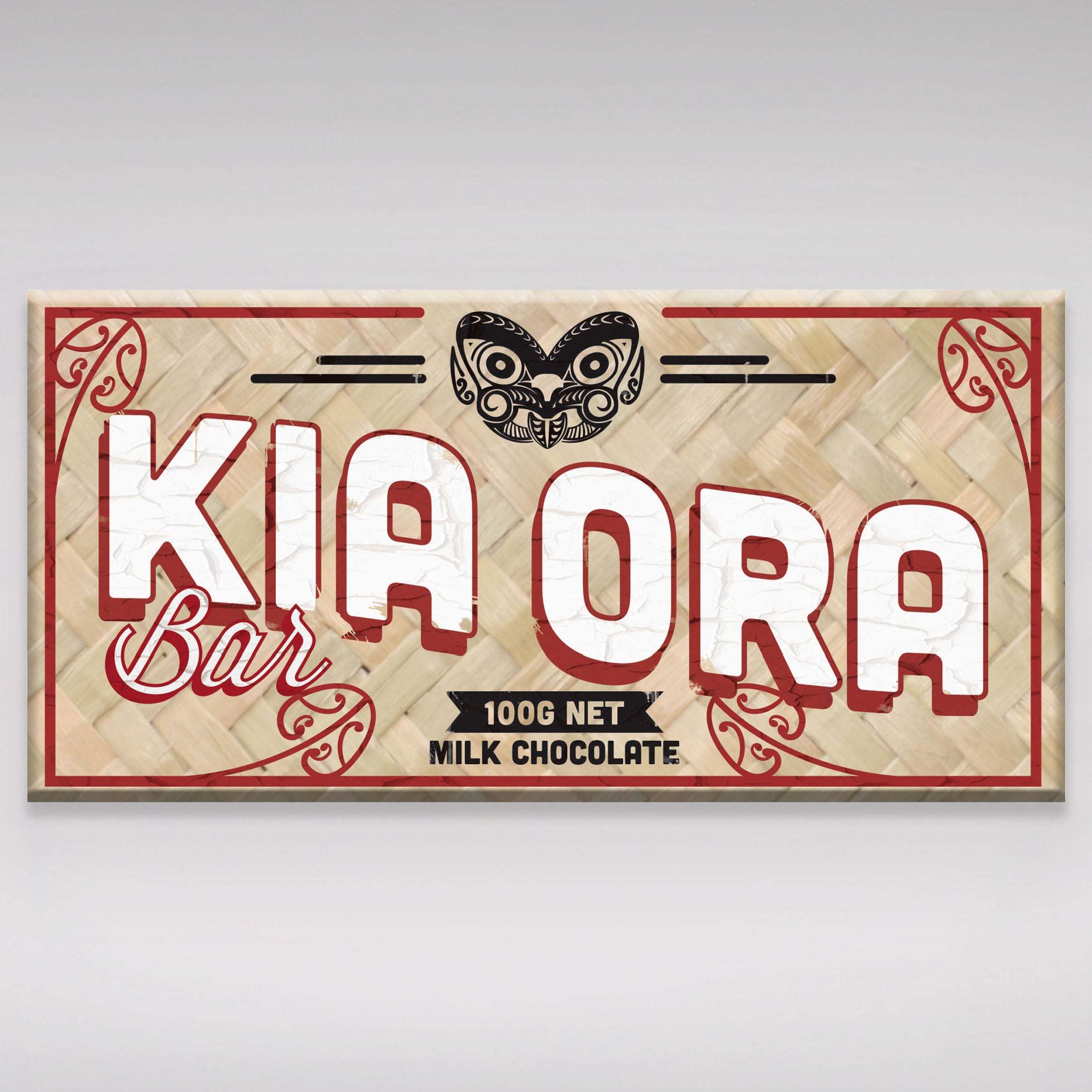 Bloomsberry & Co 'Kia Ora Flax' Milk Chocolate Bar