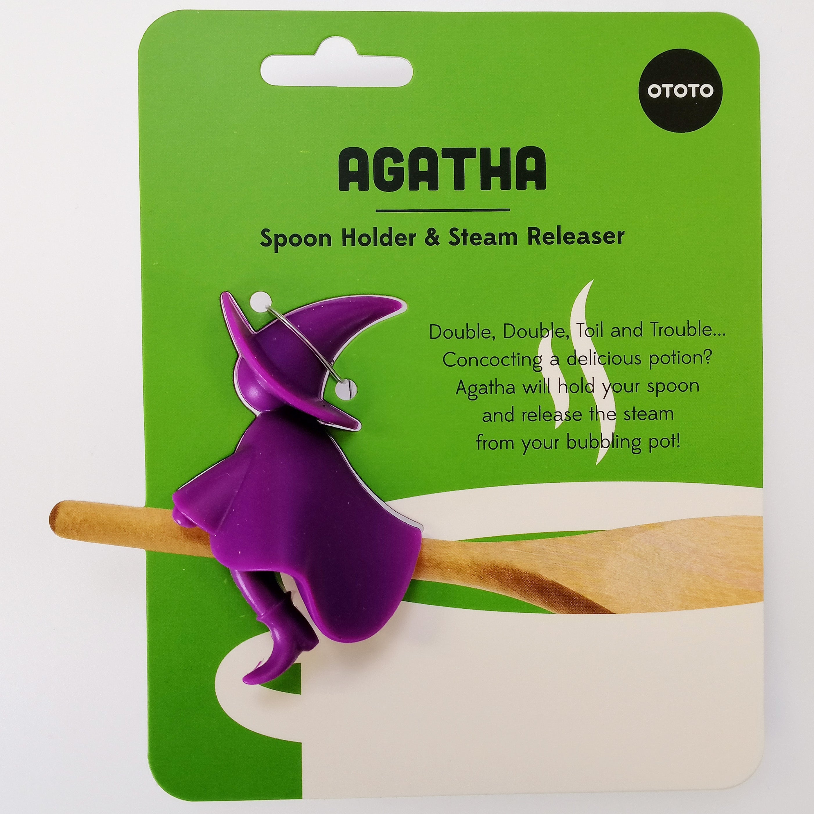 Agatha Witch Silicone Spoon Holder