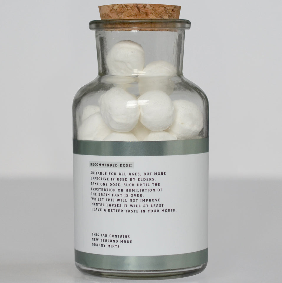 Senior Moment Suppressants' Granny Mints Candy - 120g