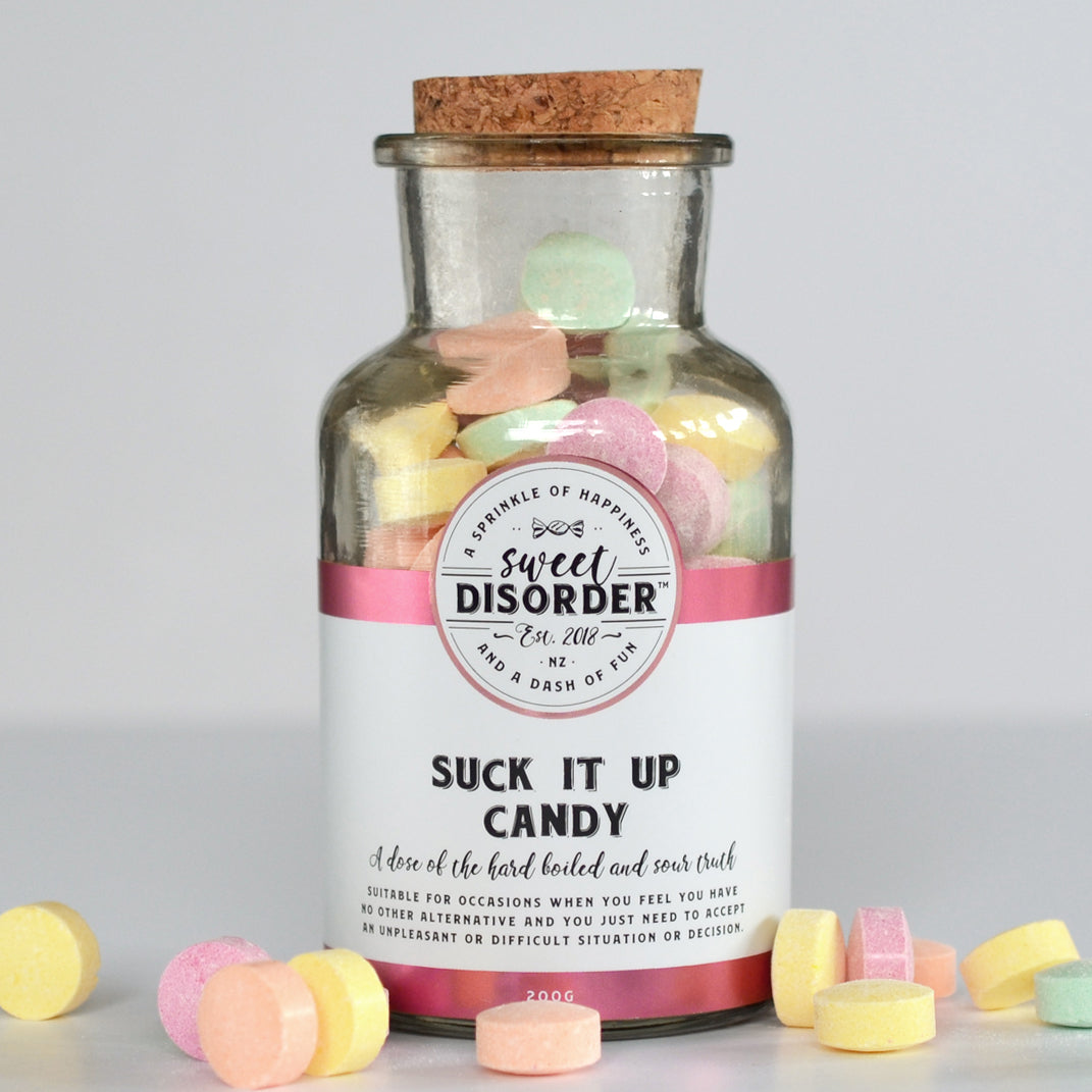 'Suck It Up Candy' Fizzy Candy - 200g