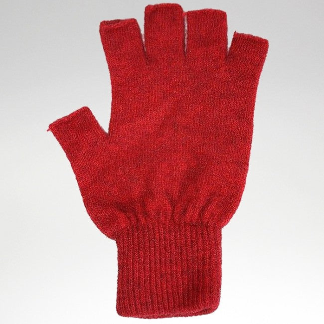 Fingerless Gloves - Possum Merino - Rata - Large