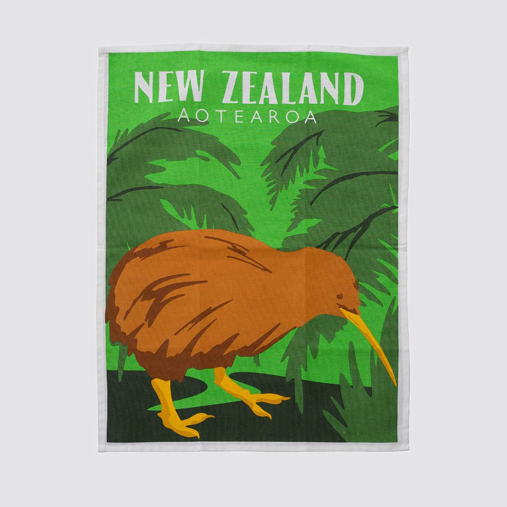 Moana RD Tea Towel - 'Kiwi'