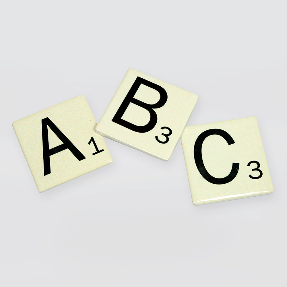 Magnetic Alphabet Scrabble Letters