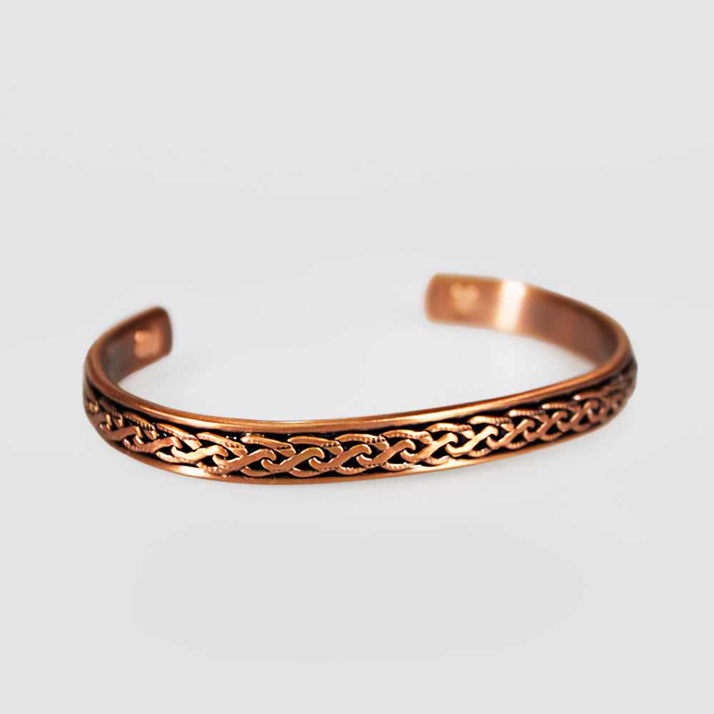 Chain Pattern Copper Bracelet