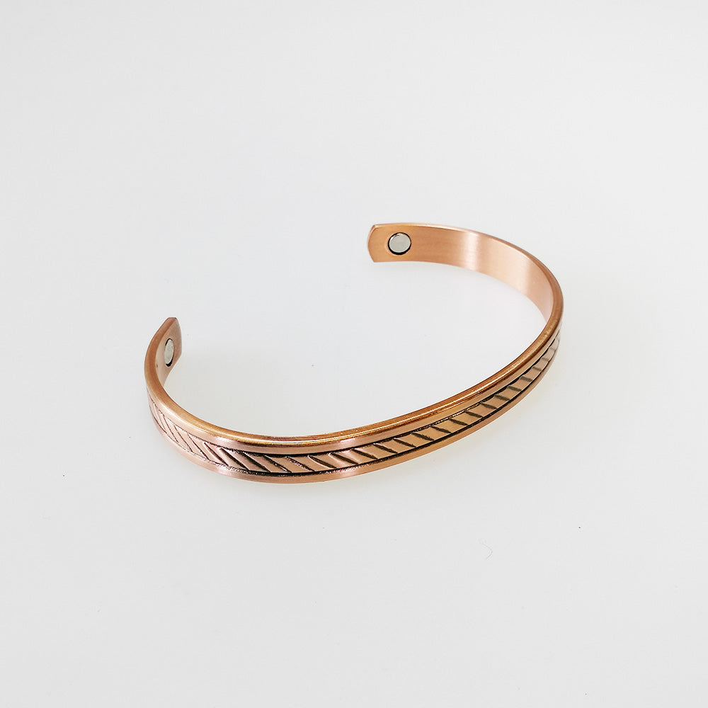 Copper 'Rope' Style Bracelet