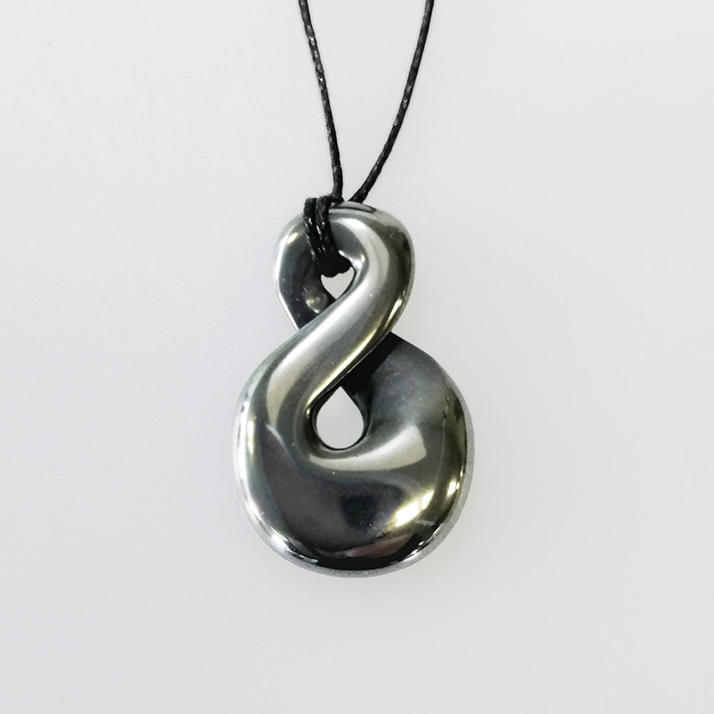 Hematite 'Infinity' Necklace