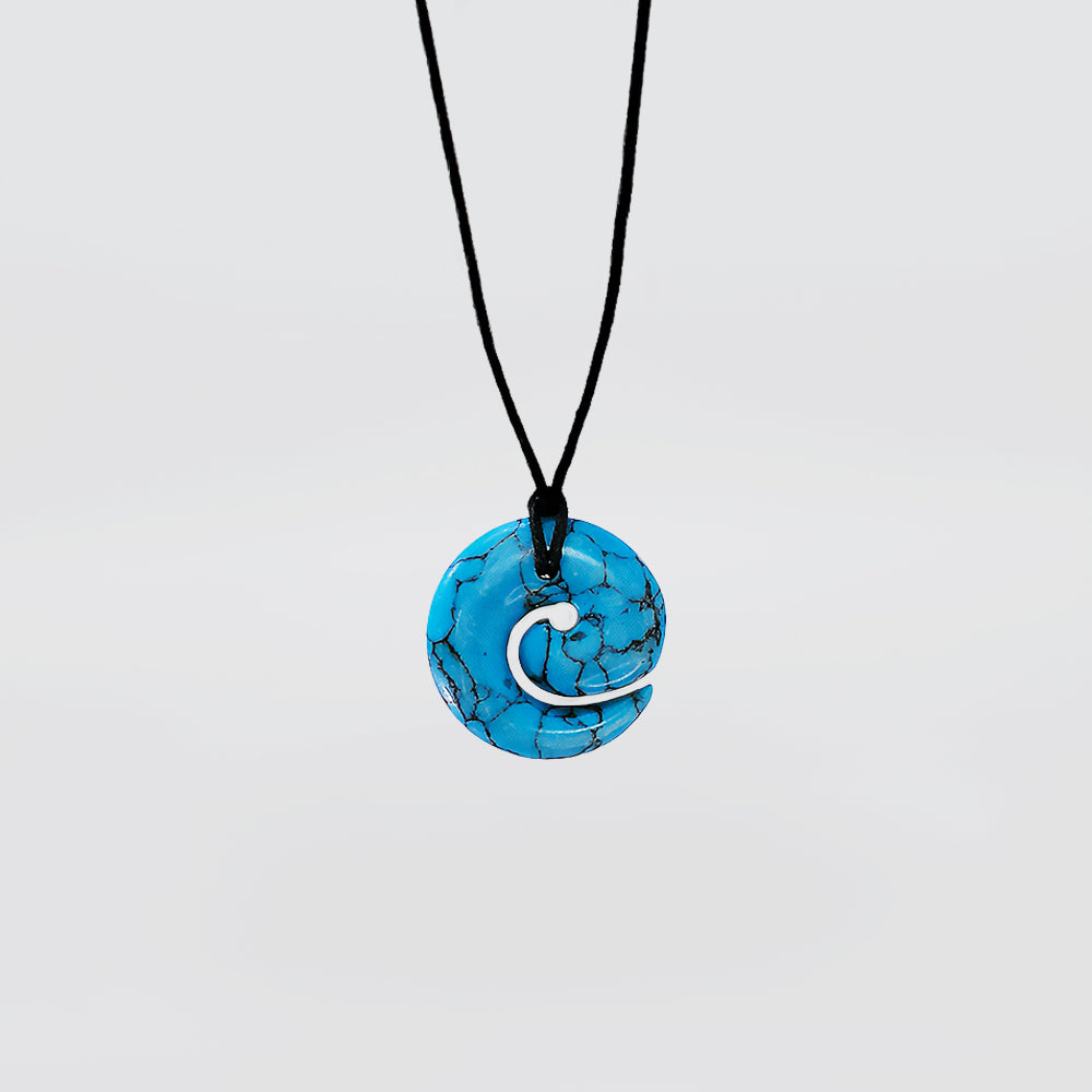 Turquoise Necklace - 'Koru'