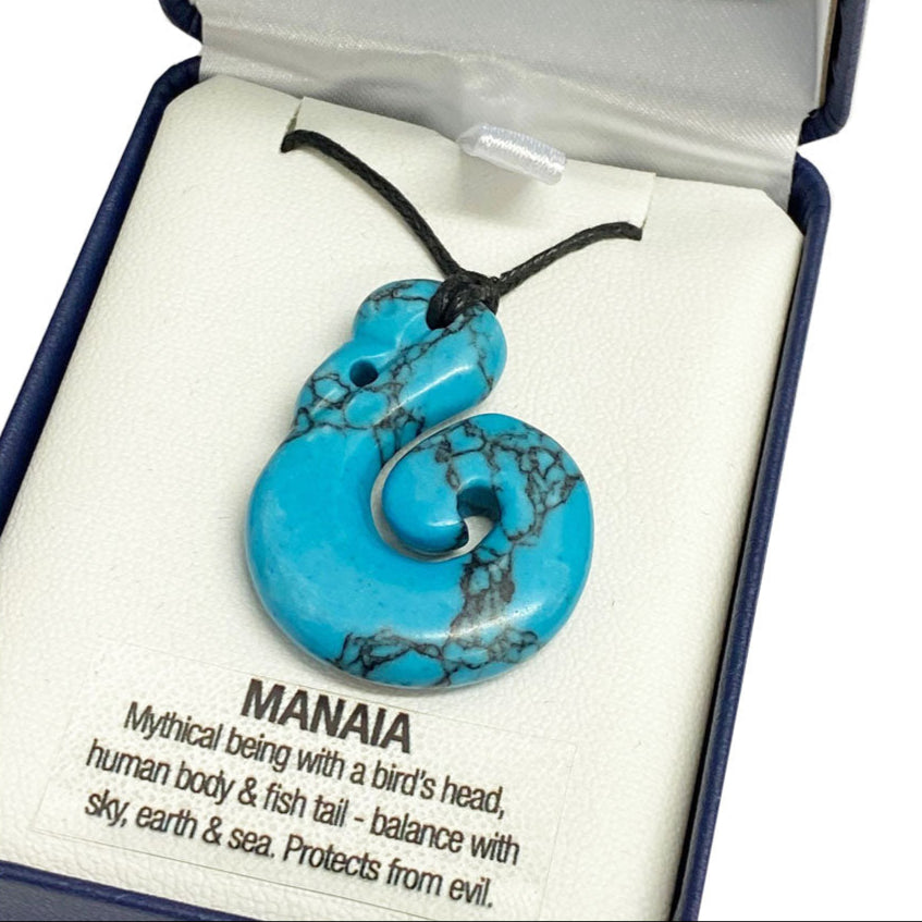 Turquoise Necklace - 'Manaia'