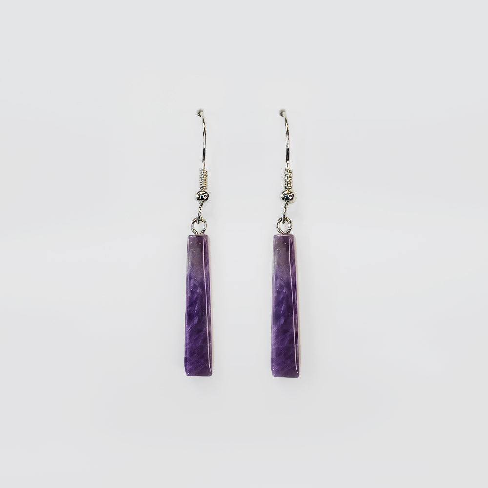 Amethyst - Drop Earrings