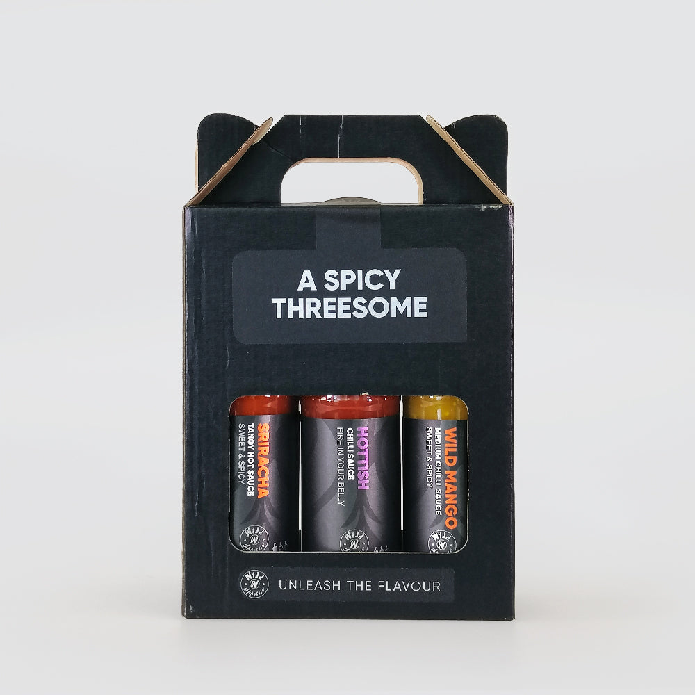 Wild Appetite - 'A Spicy Threesome' Sauces - 3x150ml