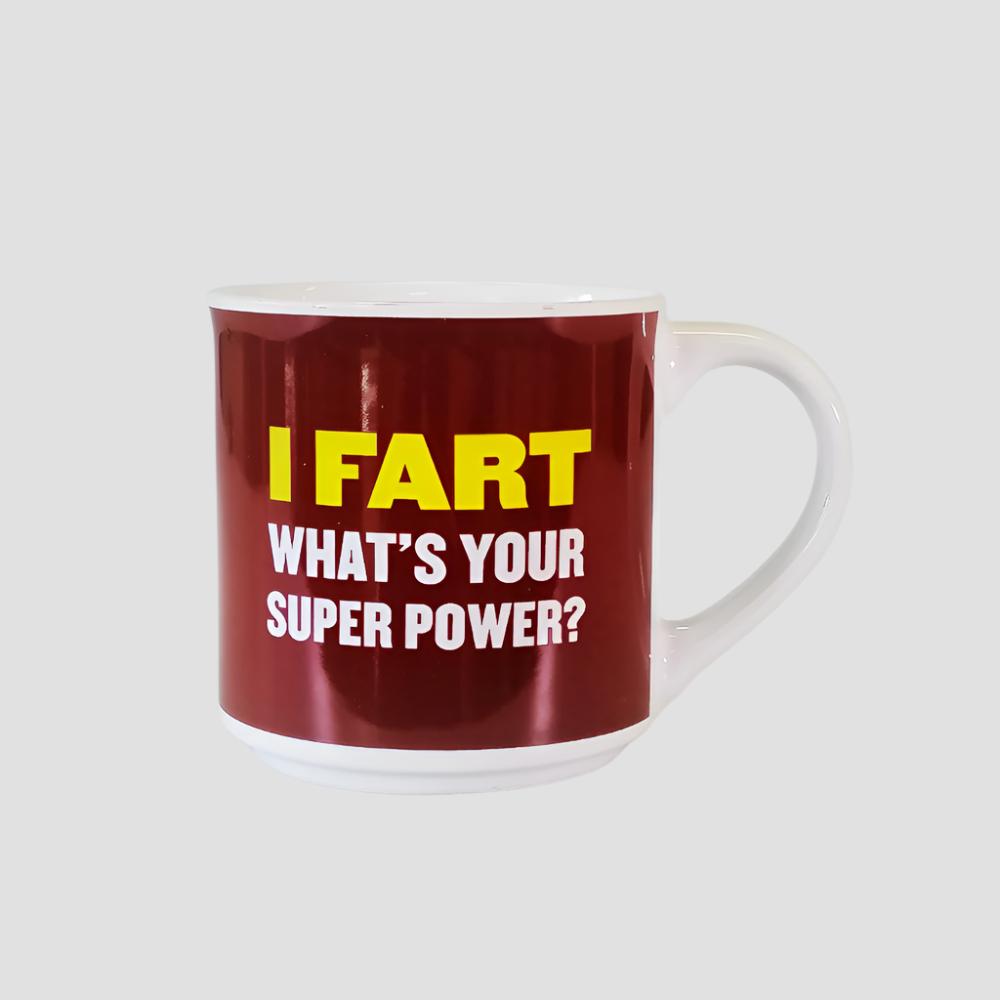 Boxed Mug - 'I Fart Superpower' Mug