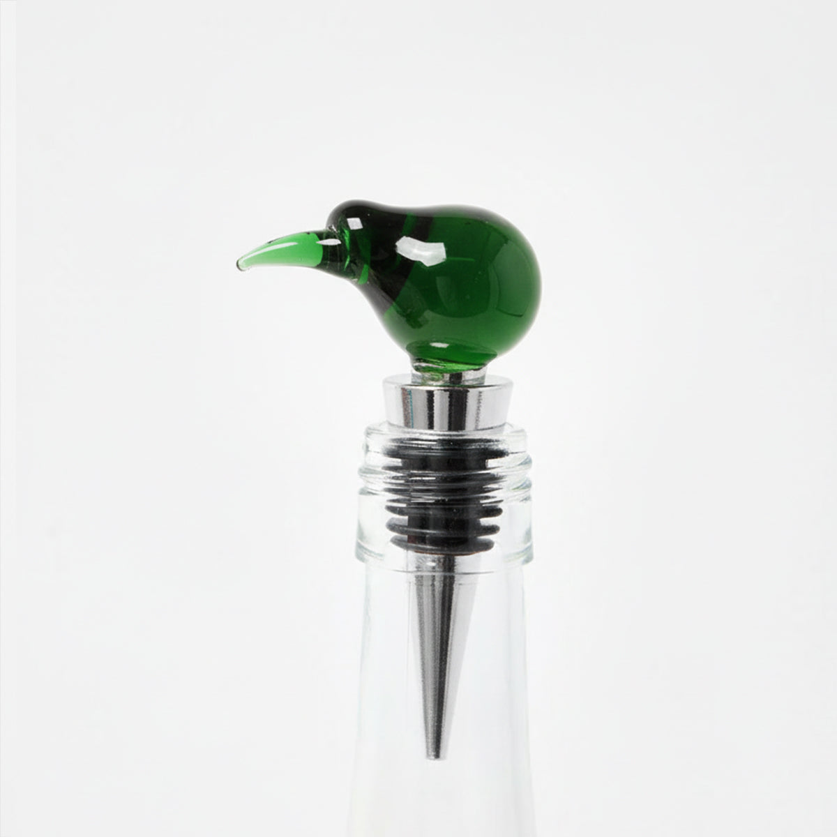 Bottle Stopper - Green Kiwi