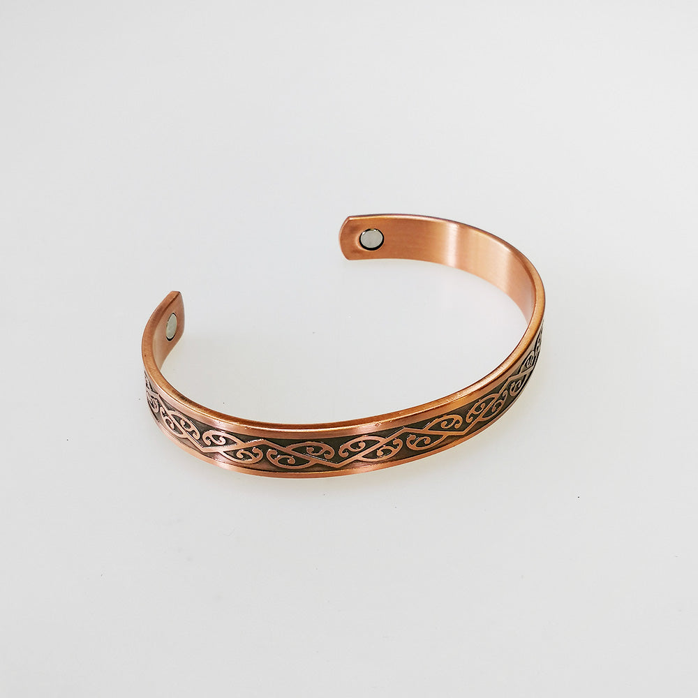 Copper Bracelet 'Maori Design'