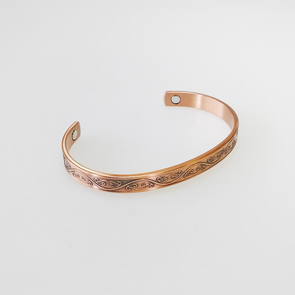 Copper Bracelet 'Maori Style Design'