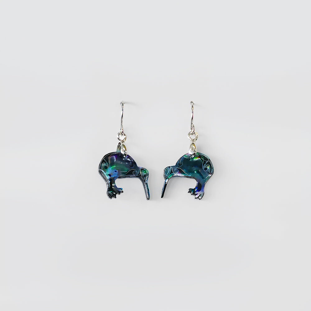 Paua Kiwi Earrings