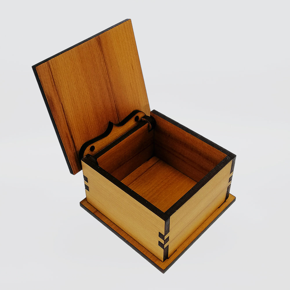 Trinket Box - Paua Inlay Koru