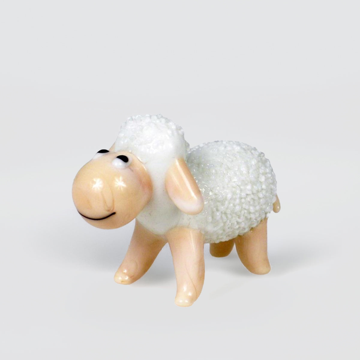Glass Sheep - 7cm