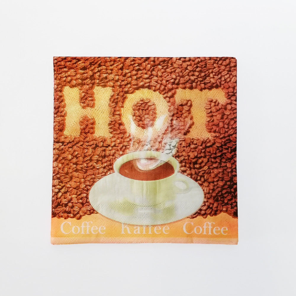 'Hot Coffee' Napkins - 20