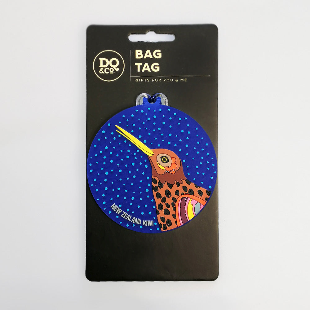 Bold & Bright Kiwi - Bag Tag