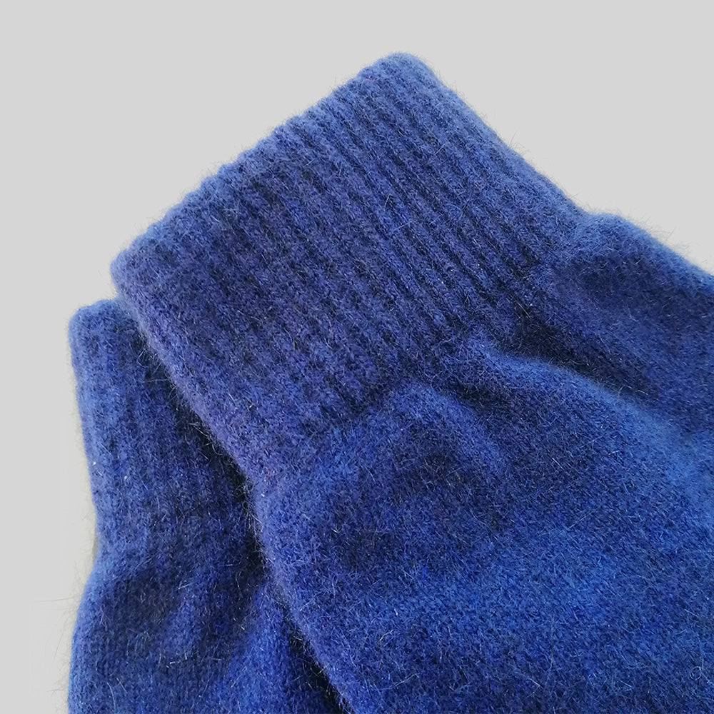 Possum Merino Gloves - Ocean
