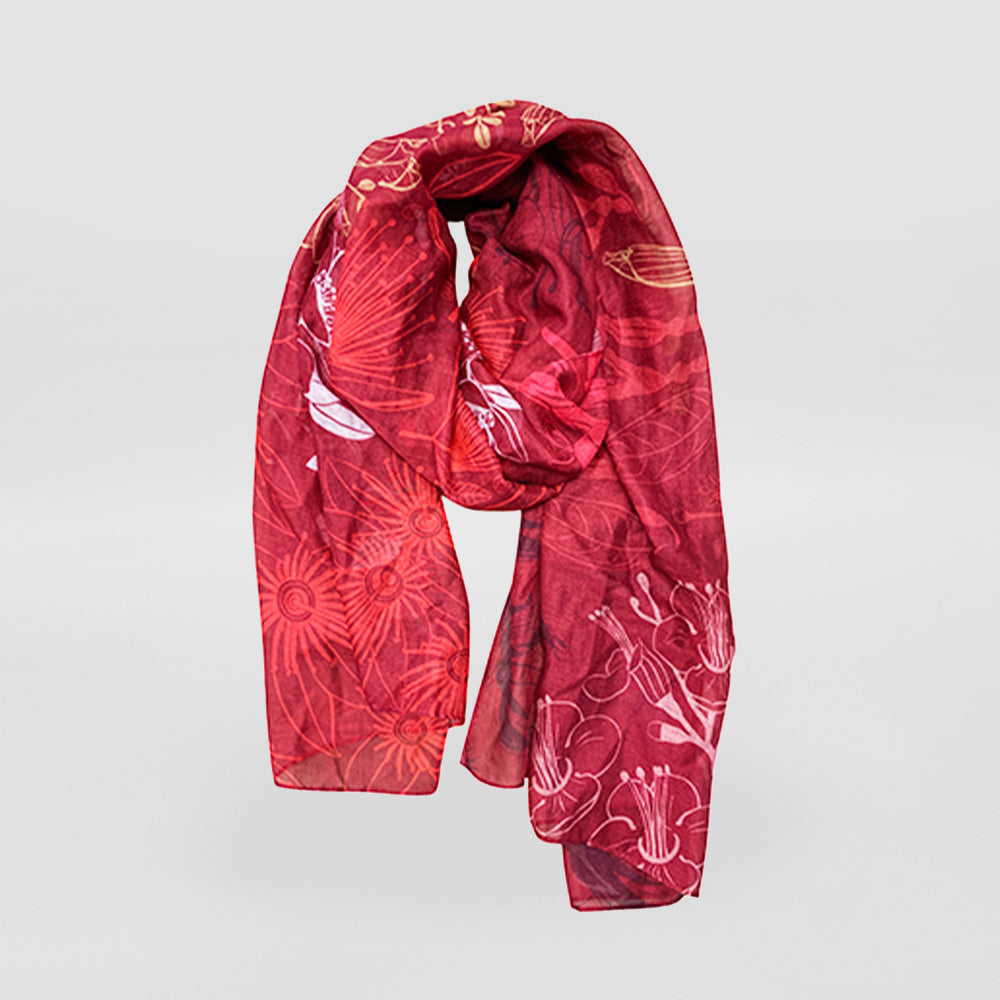 Scarf - 'NZ Flora Fusion'