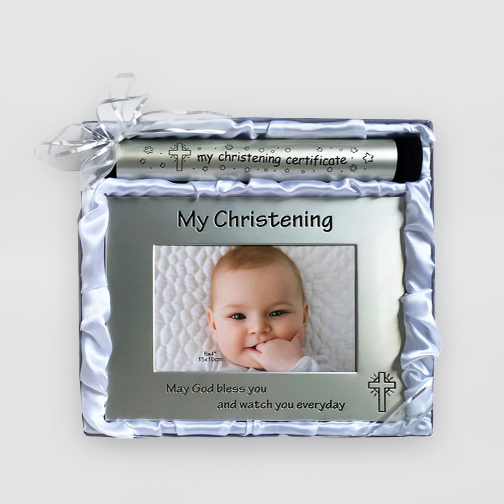 Baby Frame - Christening Set