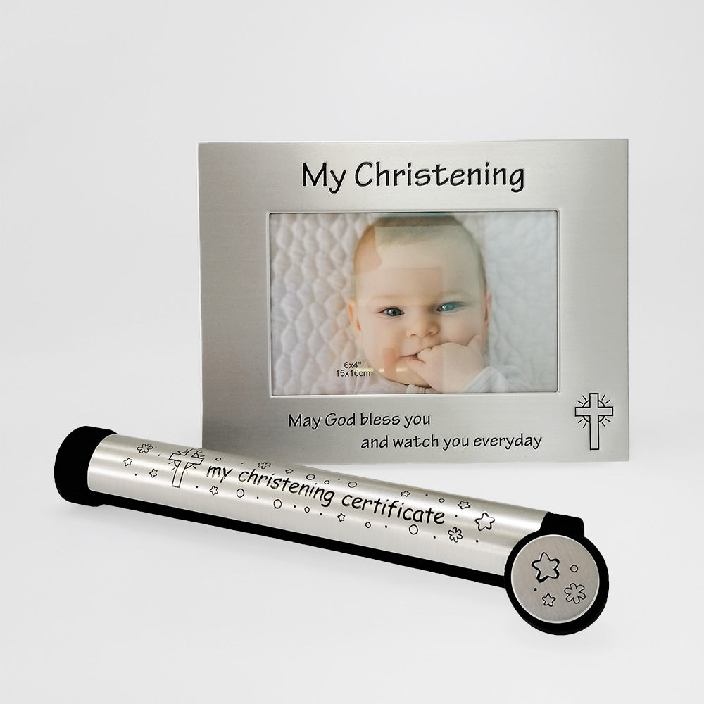 Baby Frame - Christening Set