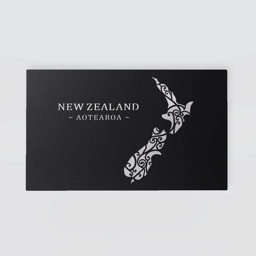 NZ Map Wall Art - Plaque