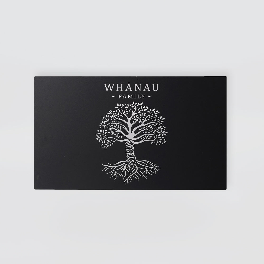 NZ Wall Art - 'Whanau' Plaque