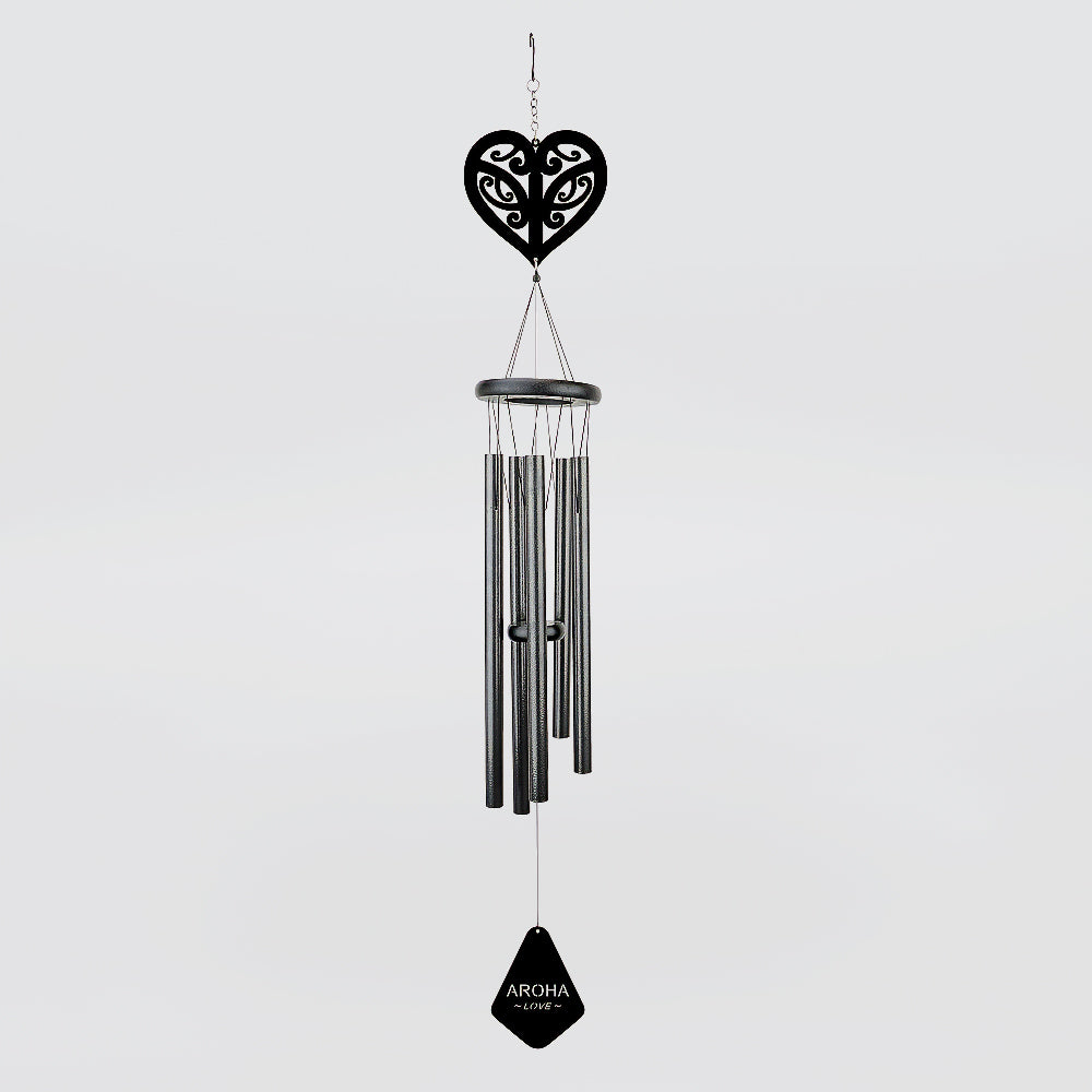 Wind Chime - 'Aroha Heart'