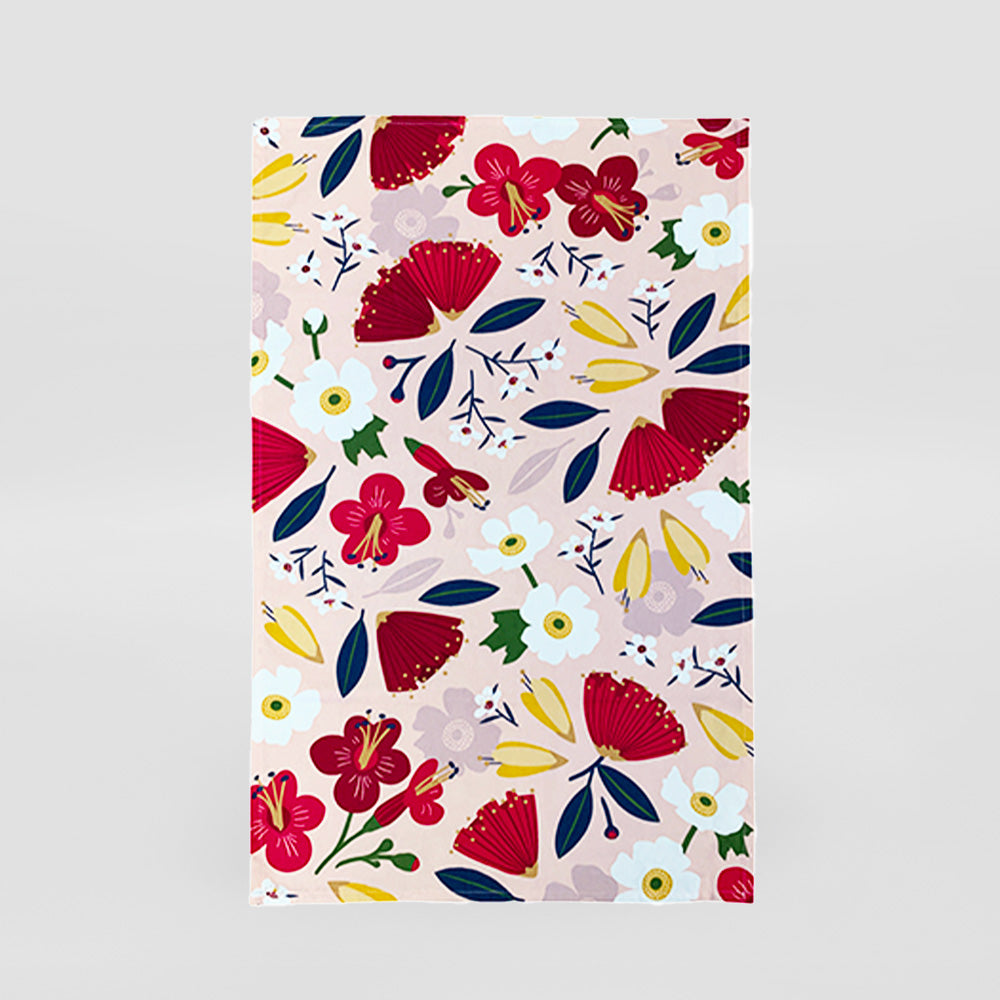 Tea Towel - 'Aotearoa Bloom'