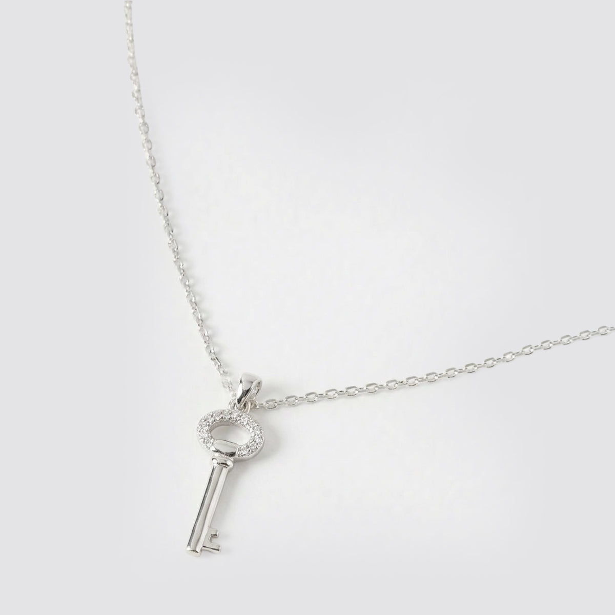 Kiwicraft - Silver-look Key Necklace