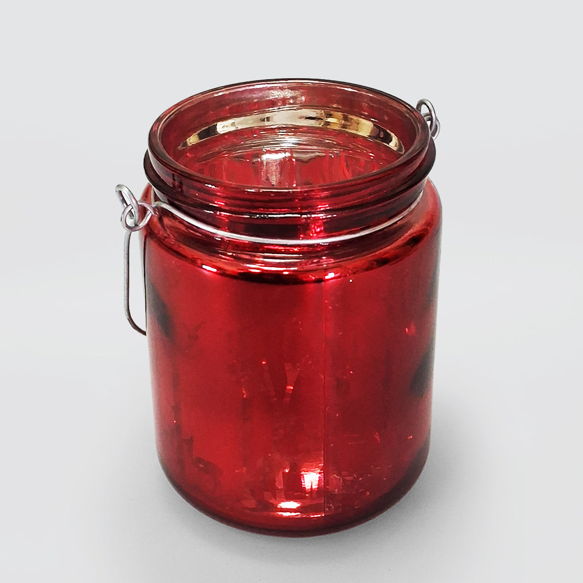 Christmas Glass Candle Jar