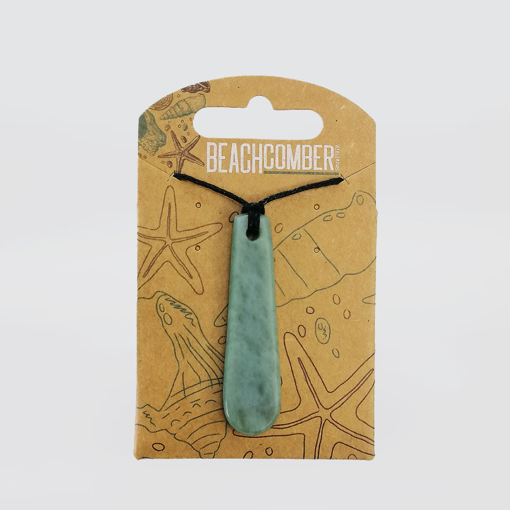 NZ Pounamu Pendant - 'Patu'
