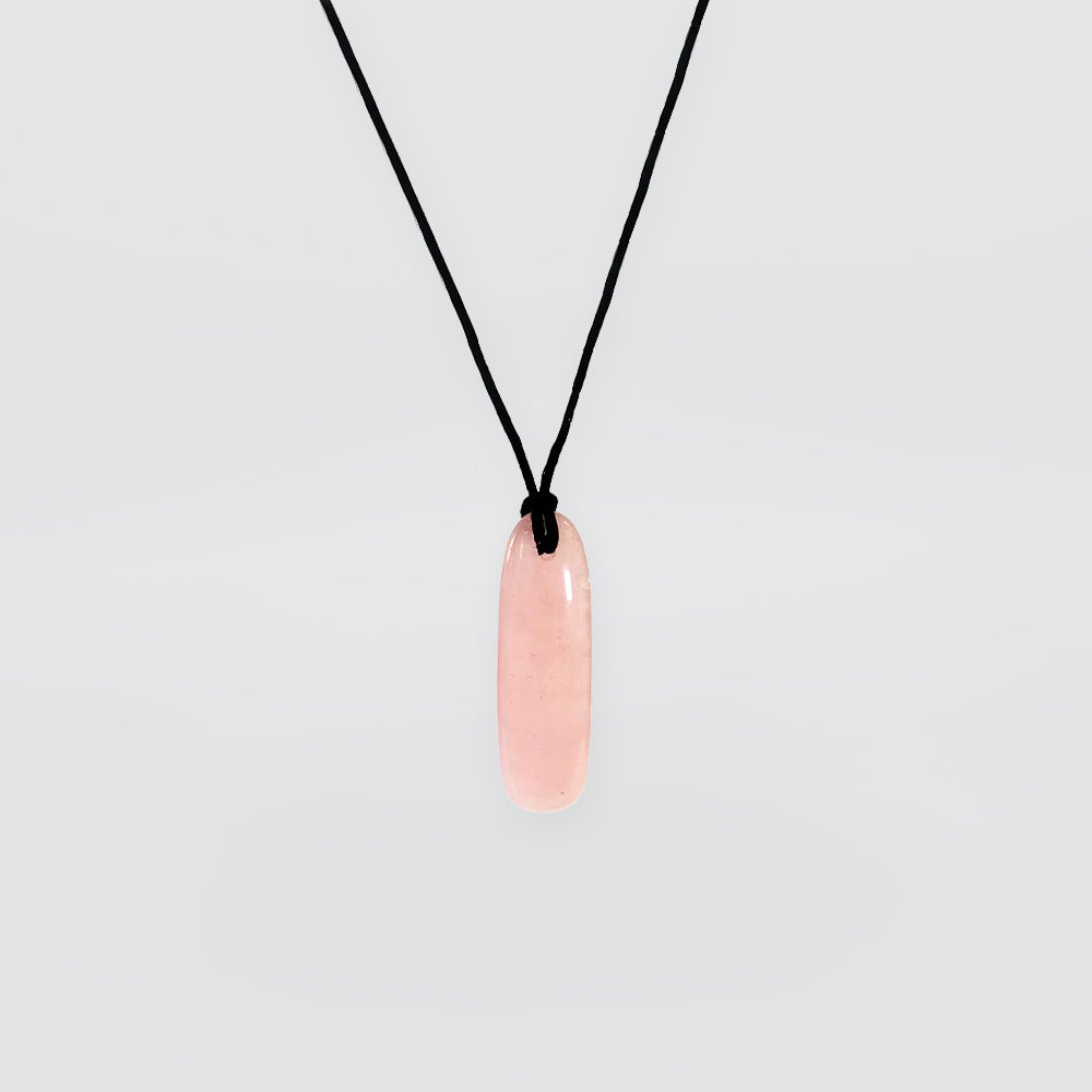 Rose Quartz Necklace - 'Patu'