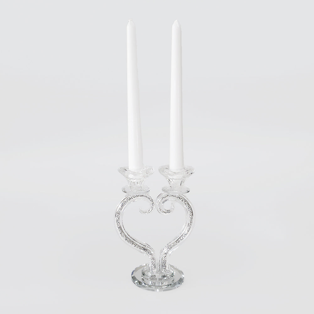Crushed Heart Candle Stand