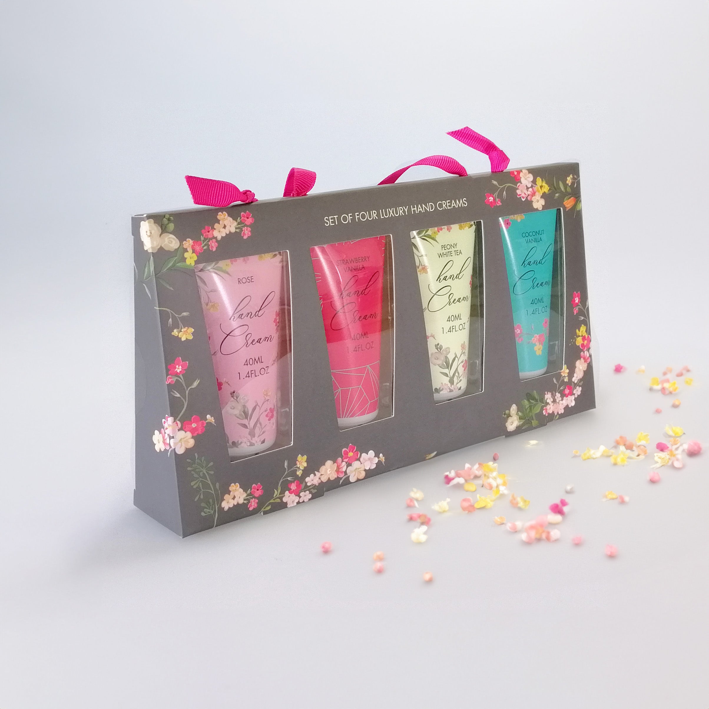 Luxury Scented Hand Creams - Gift Set of 4
