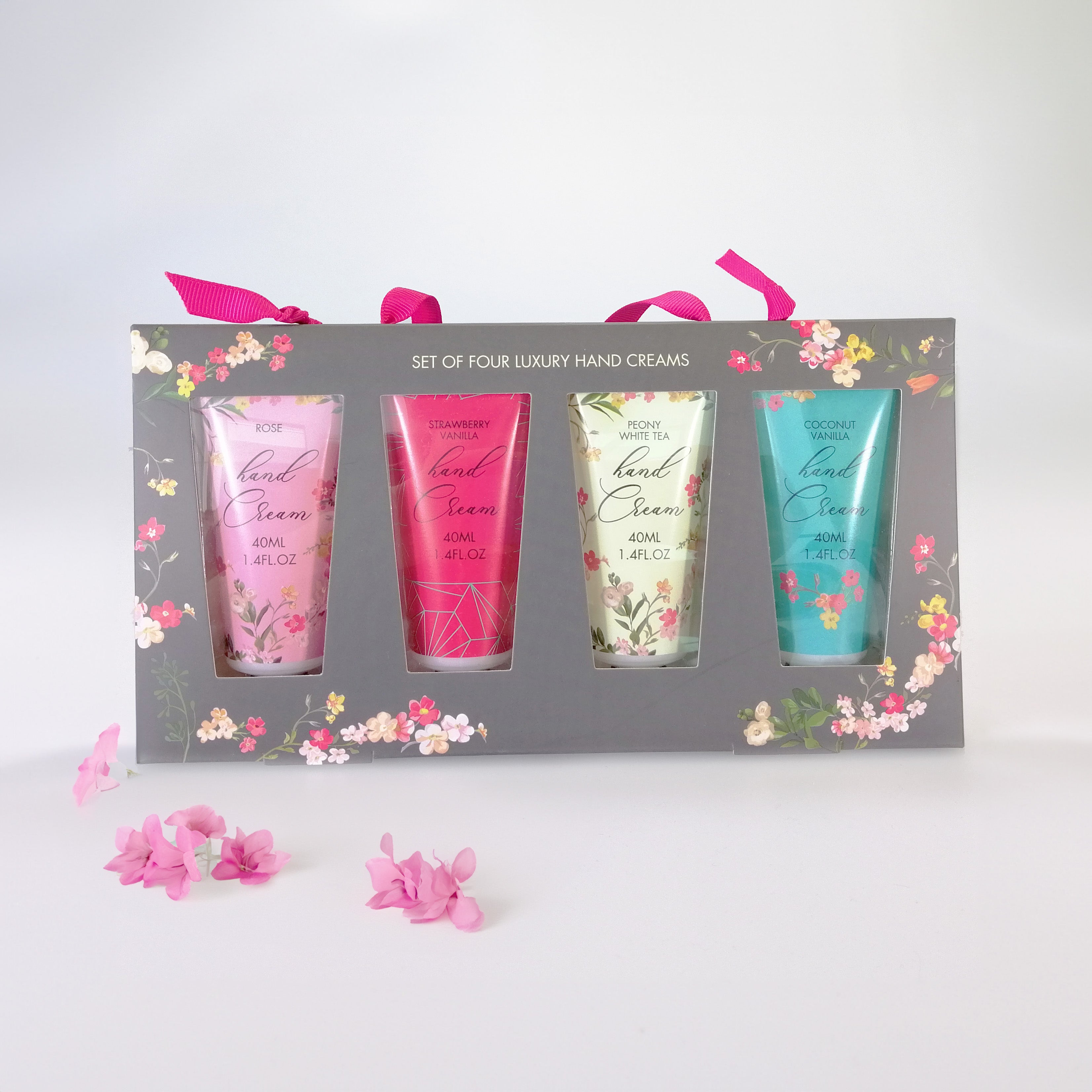 Luxury Scented Hand Creams - Gift Set of 4