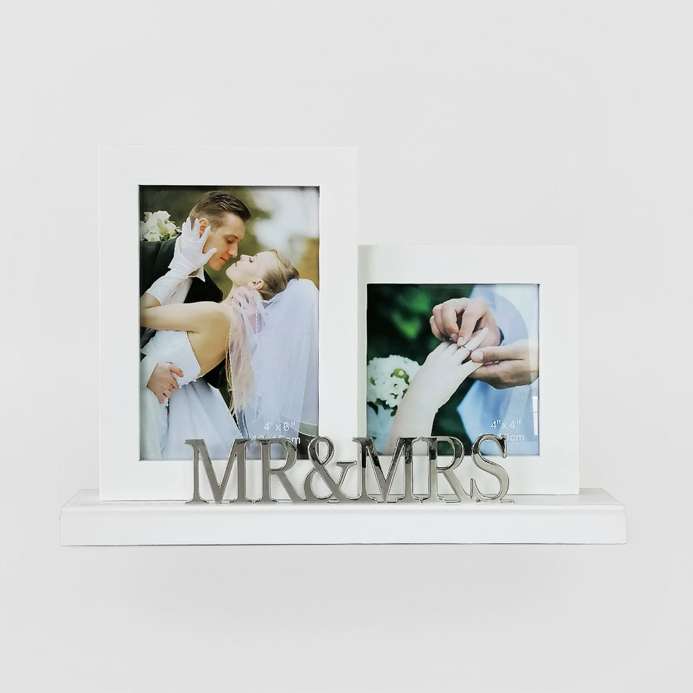 Double Frame - 'Mr & Mrs'