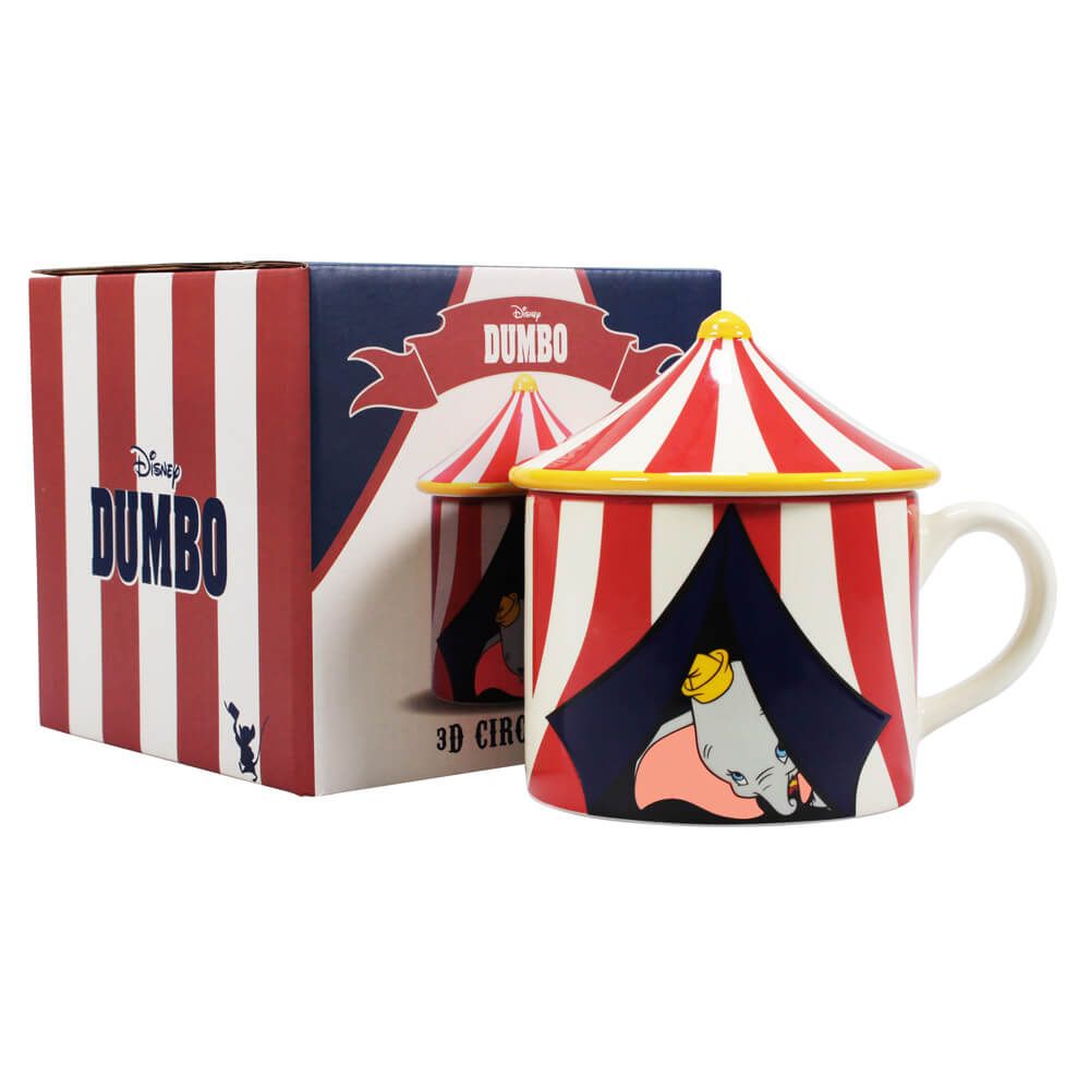Britto - 'Dumbo' Circus Mug With Lid