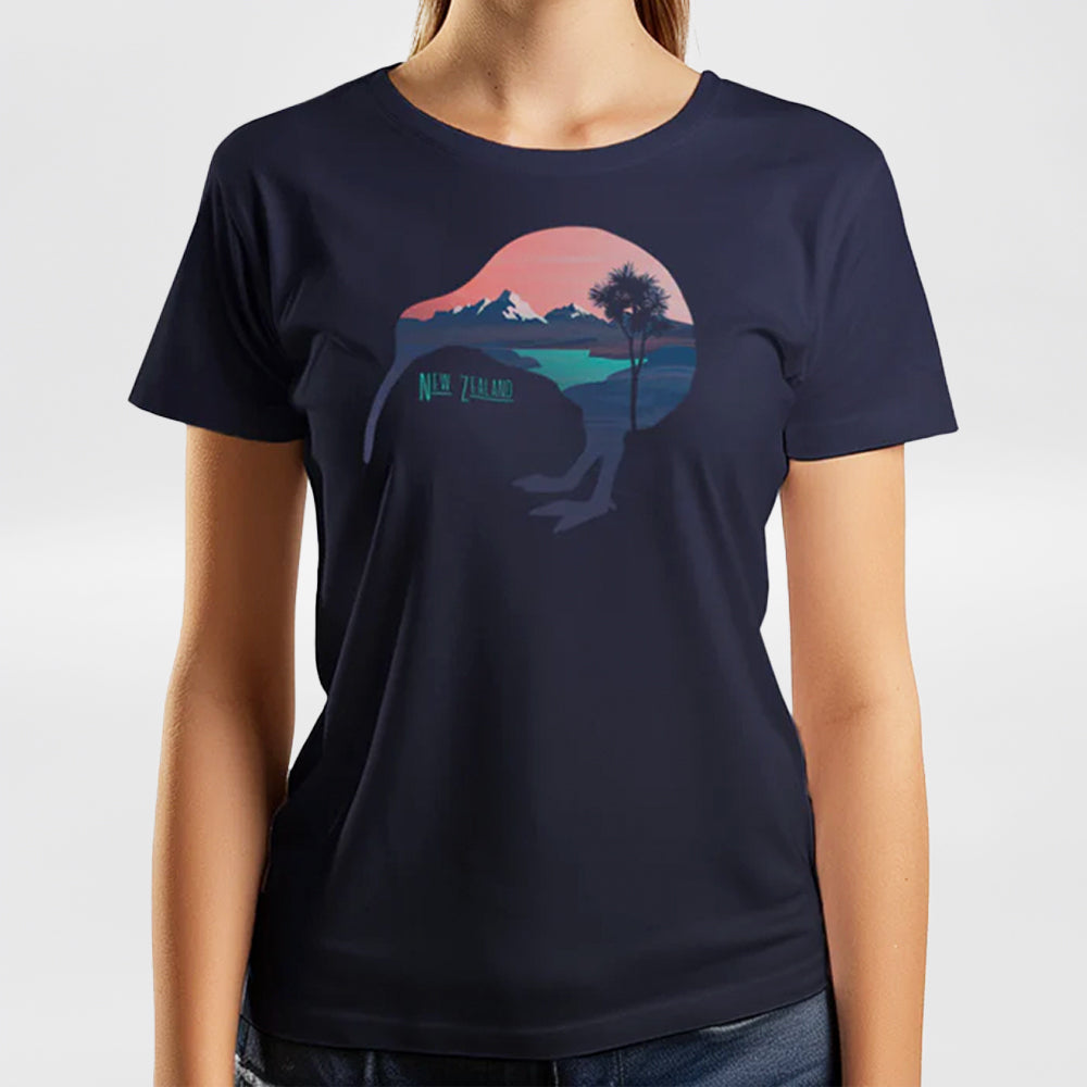 'Kiwi Silhouette' - Womens T-Shirt