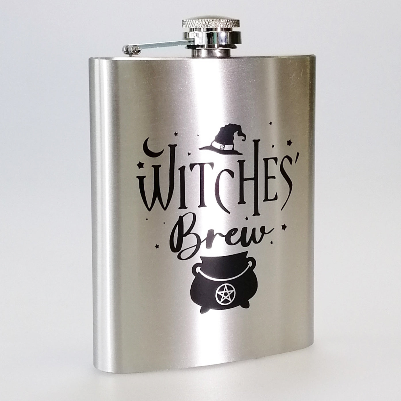 Stainless Steel 'Witches' Brew' Flask - 235ml