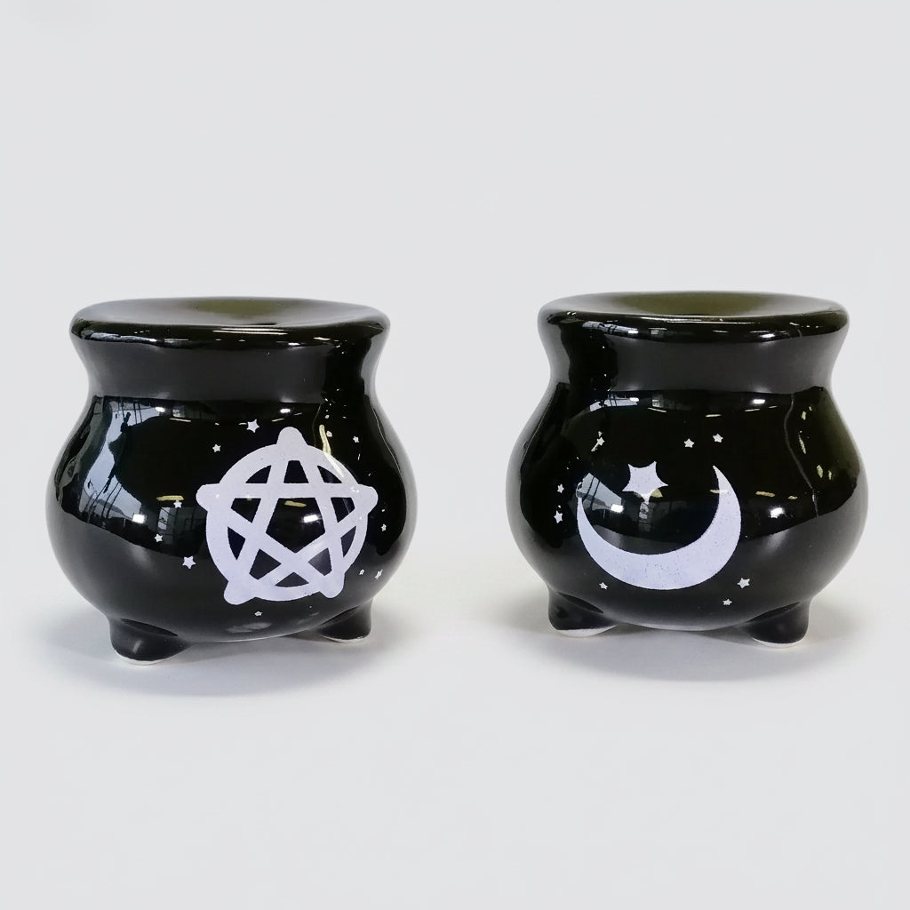 'Witches' Brew' Collectible Ceramic Salt & Pepper Set
