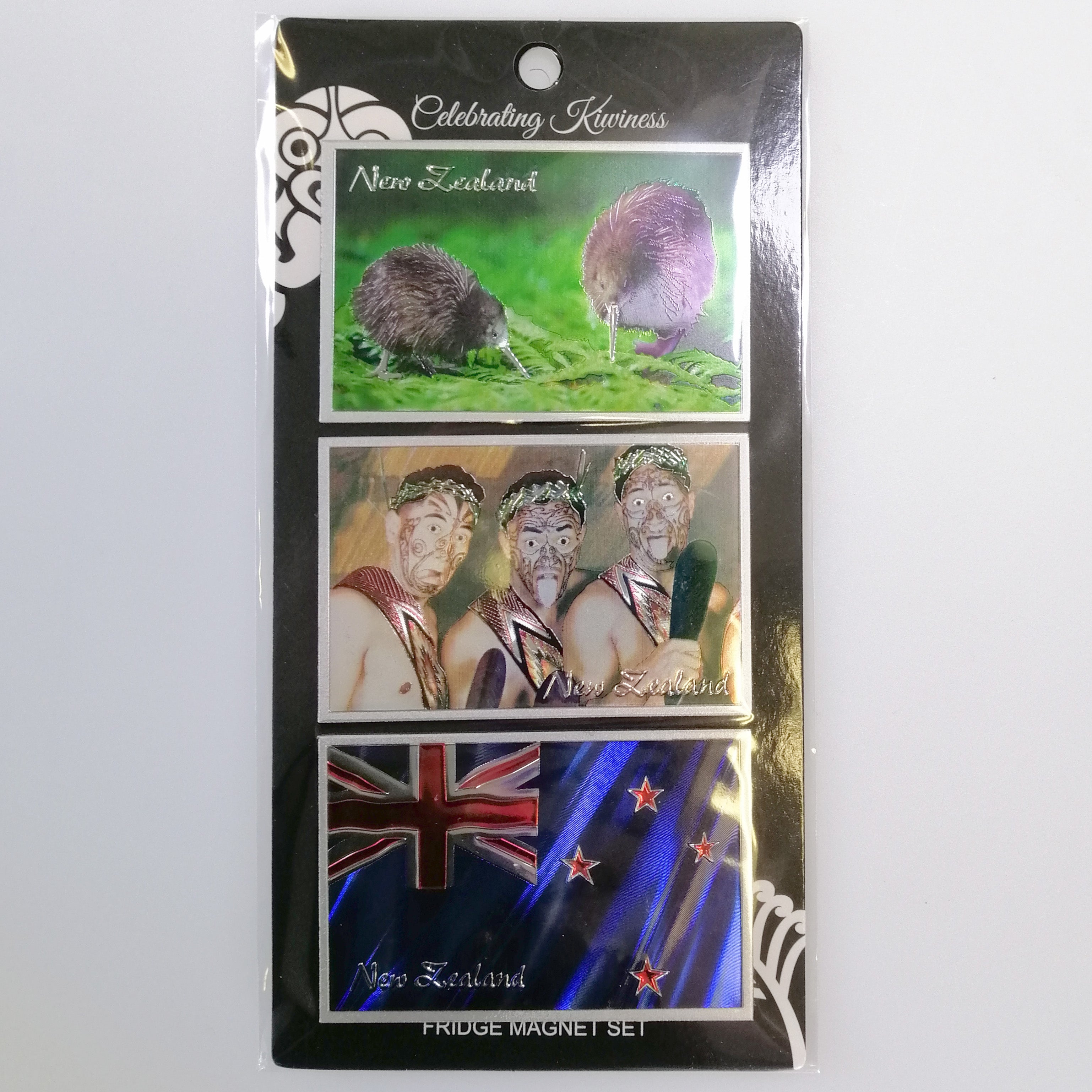 Kiwiana Foil Magnets Set of 3 - Flag