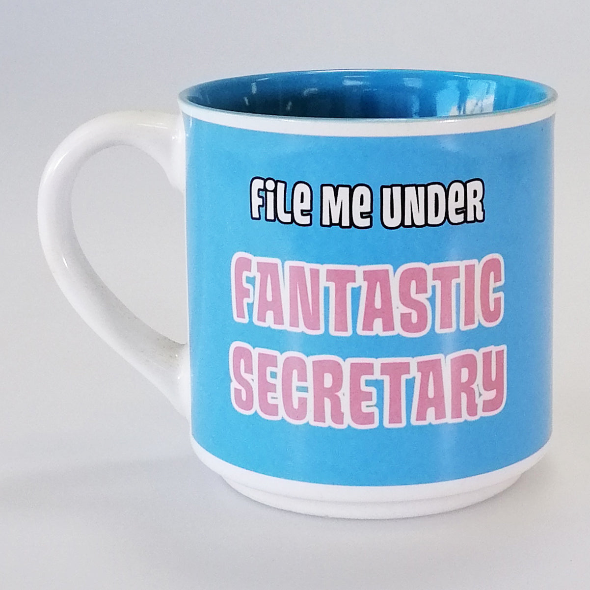 Boxed Mug - 'File Me Under Fantastic Secretary'