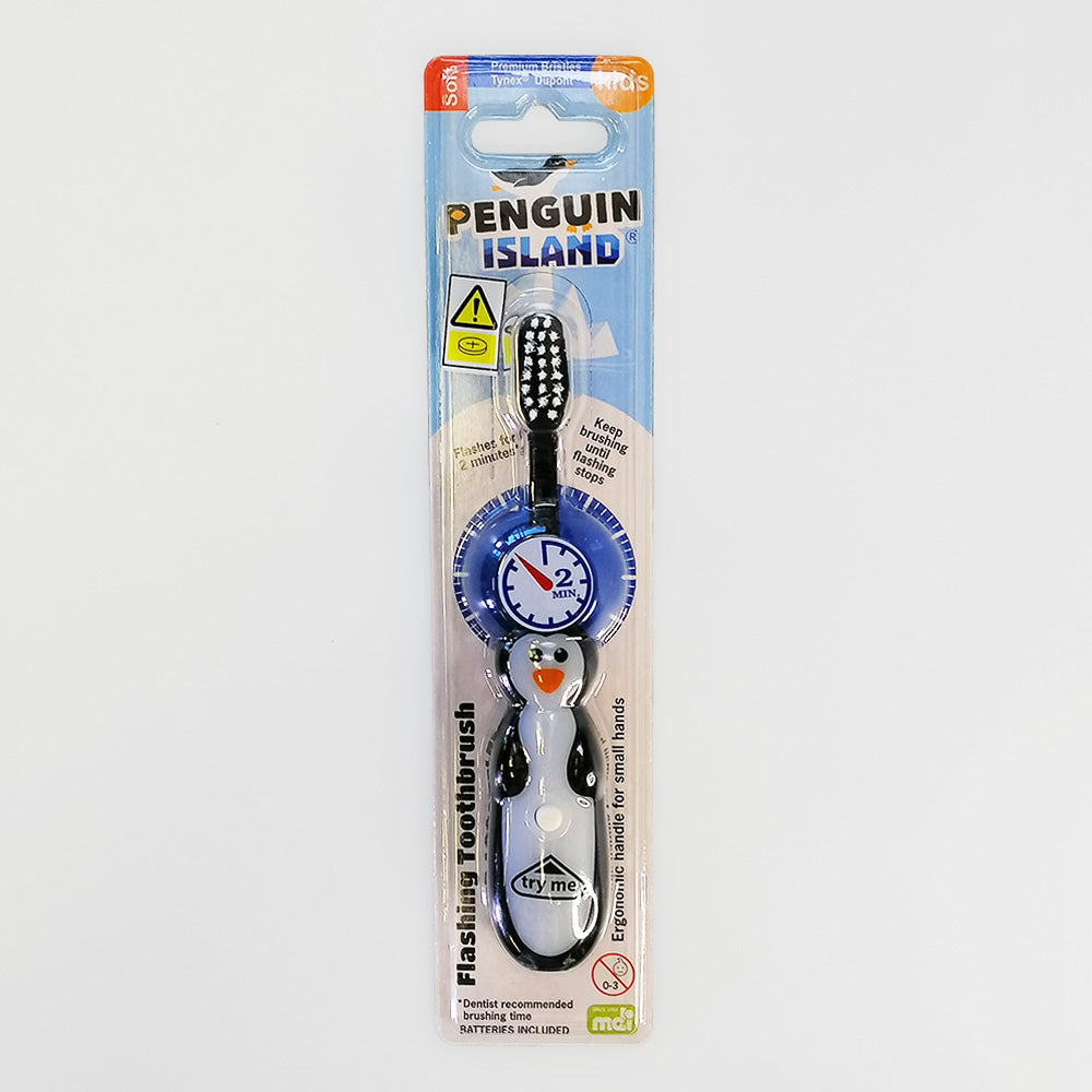 Light Up Toothbrush -  Penguin