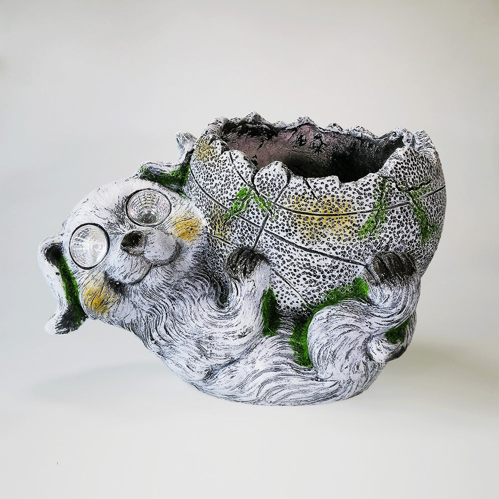 Ceramic Dog Planter – Acquisitions New Zealand