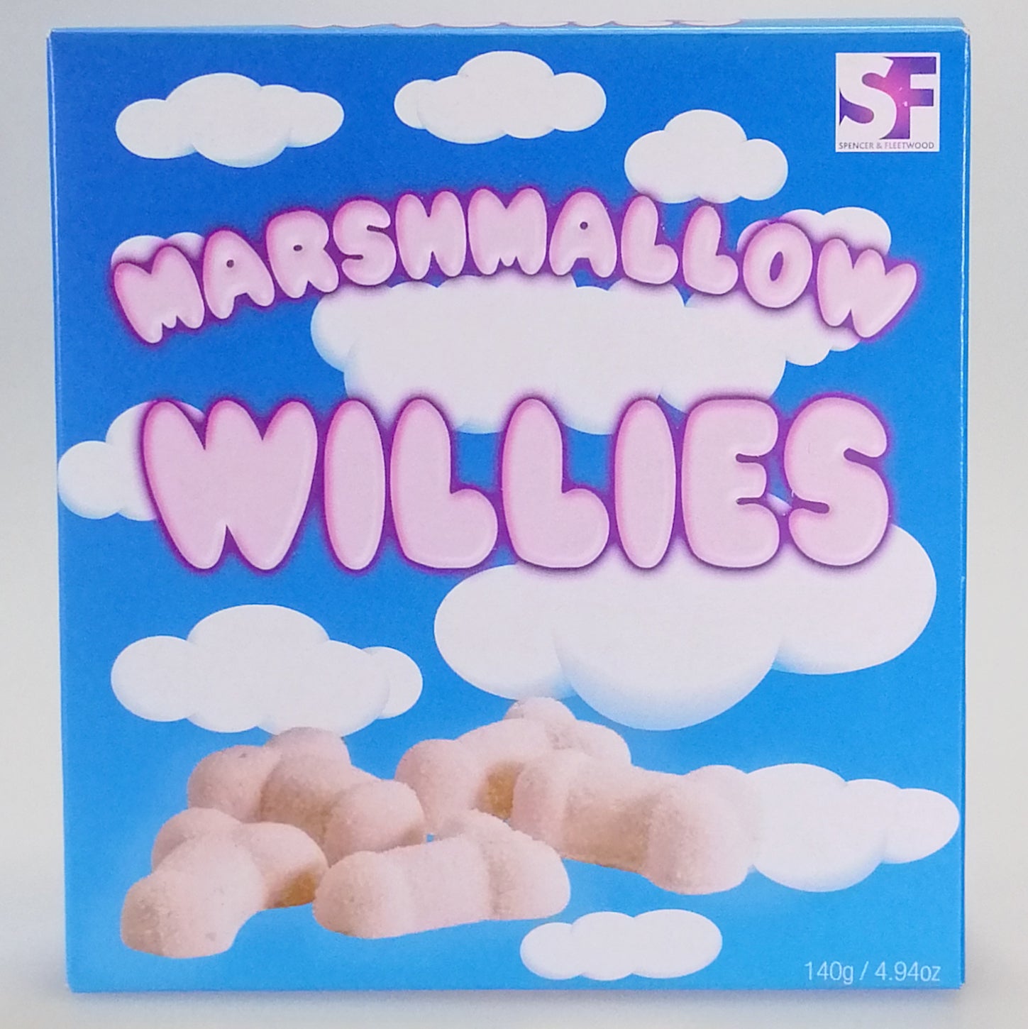 Boxed Marshmallow Willies - 140g