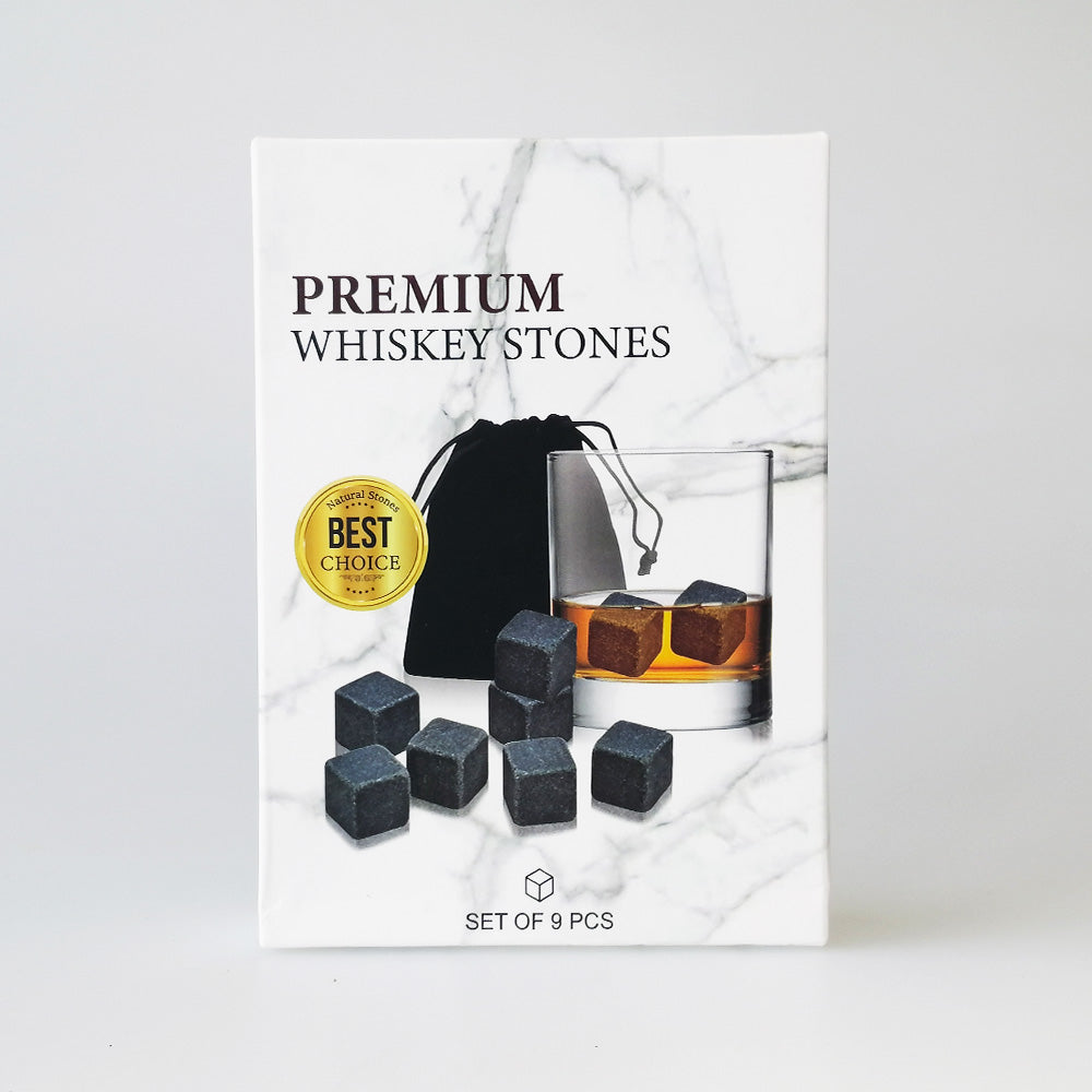 Granite Whiskey Stones - 9pc