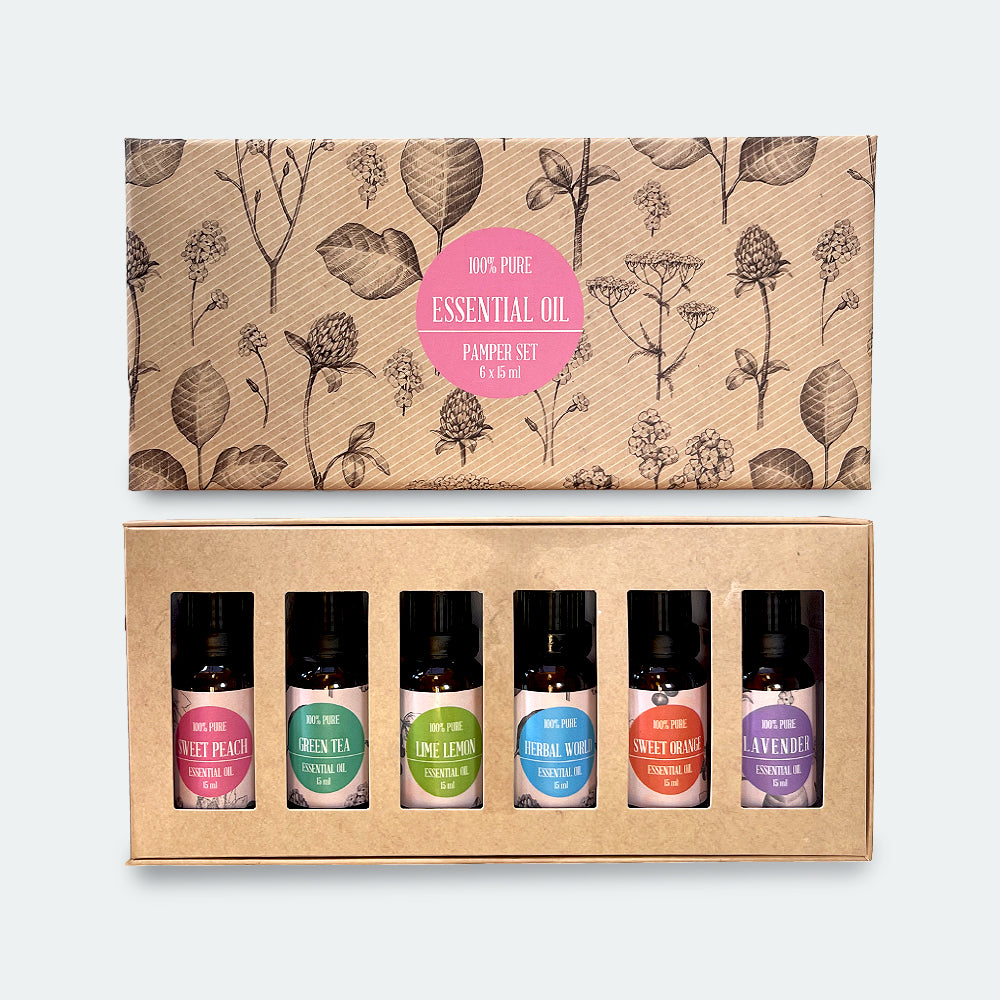 Perfumed Oils Pamper Set - 6 Set